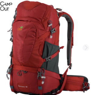 תיק יום TOP CAMP OUT HURRICANE 50 L