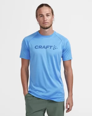 חולצה קצרה מנדפת CRAFT Core Essence Logo