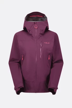 מעיל גשם לנשים נושם Rab Women's Downpour Mountain Waterproof Jacket