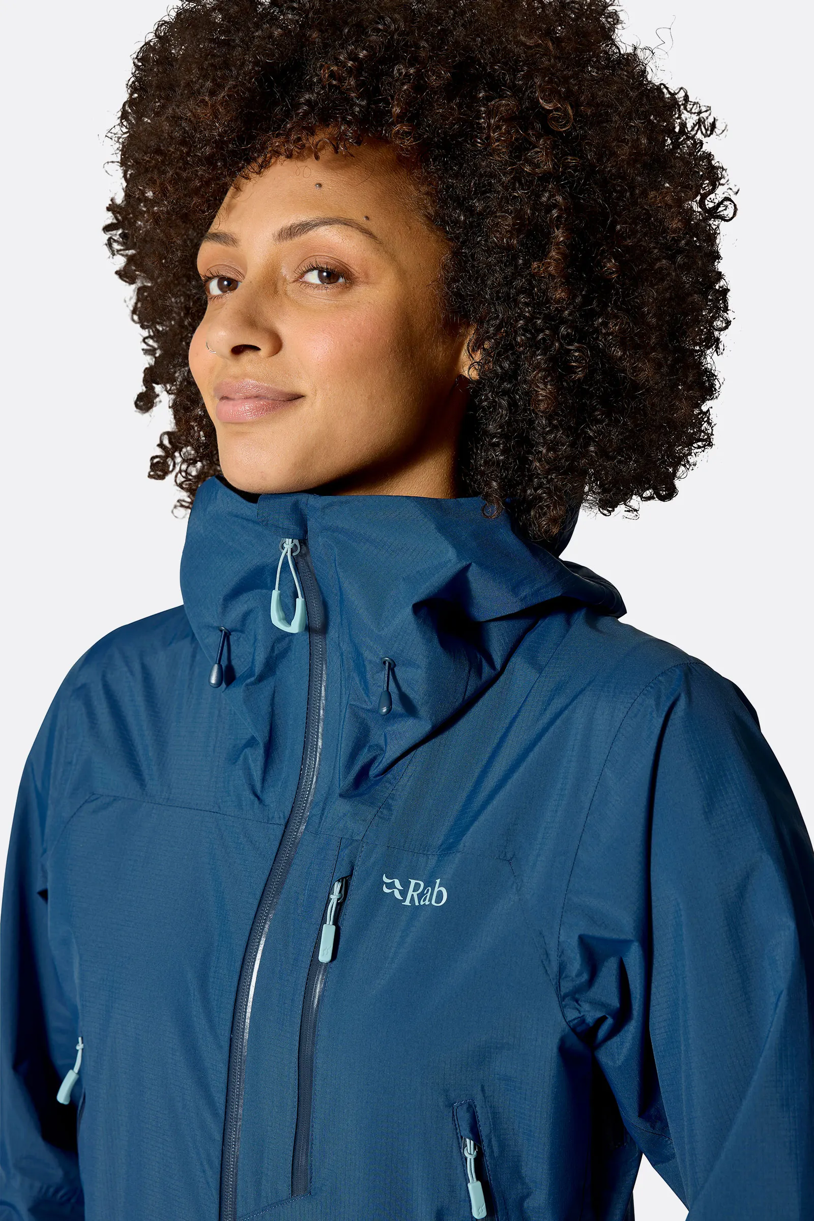 מעיל גשם לנשים נושם Rab Women's Downpour Mountain Waterproof Jacket